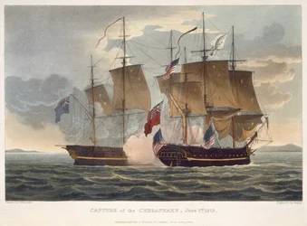 The Capture of the Chesapeake, June 1st 1813